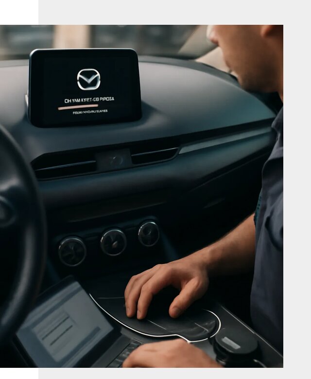 Установка приложений Mazda на мультимедийную систему в Печоре